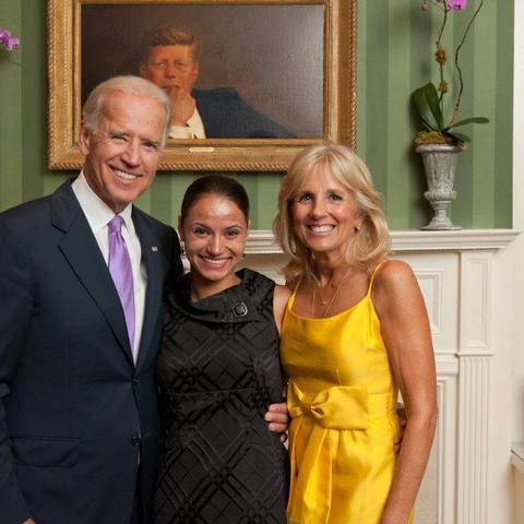 T at the White House with Vice President Biden